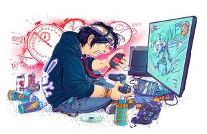 Алкоголизм и игровая зависимость